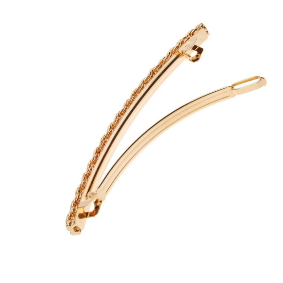 L. ERICKSON Nautical Rope Metal Long and Skinny Barrette main image 9